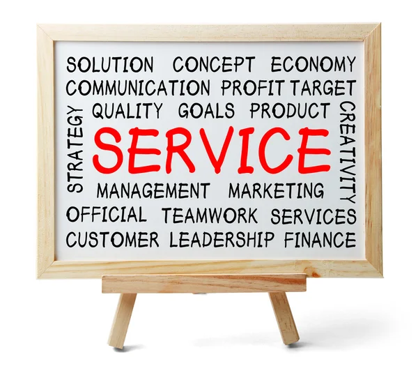 Service Word Cloud — Stock Photo, Image