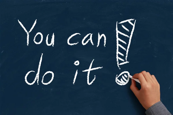 You Can Do It — Stock Photo, Image