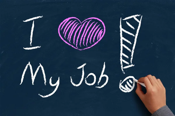 İşimi seviyorum.