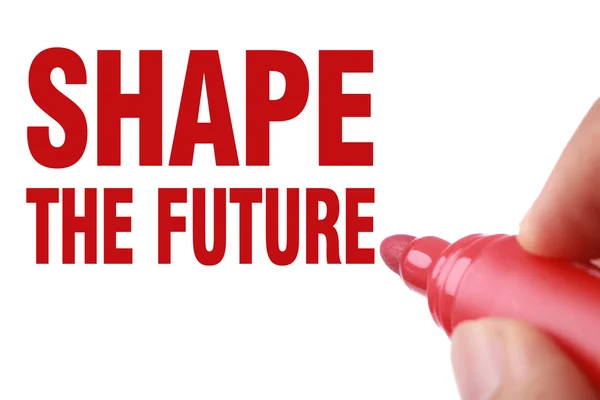 Shape the future — Stock Photo, Image