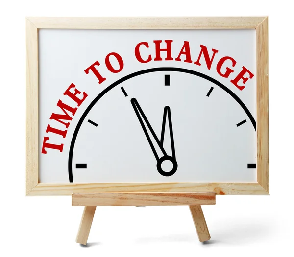 Time to change — Stock Photo, Image