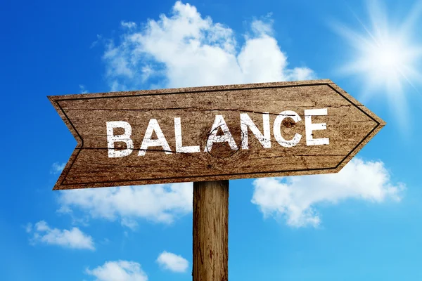 Balance bord — Stockfoto