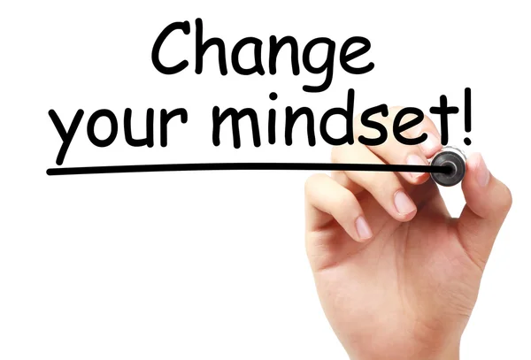 Cambiare la tua mentalità — Foto Stock