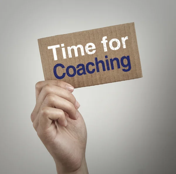 Czas na coaching — Zdjęcie stockowe