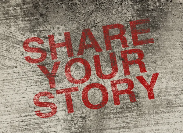 Share your story — Stock Photo, Image