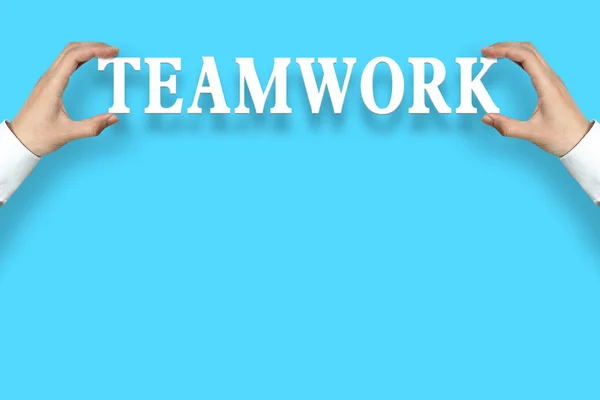 Teamwork bakgrund — Stockfoto