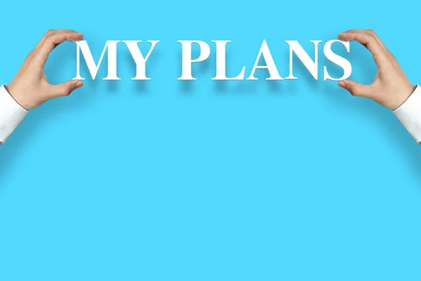 Mis planes — Foto de Stock