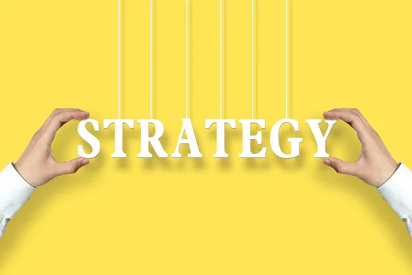 Strategie concept — Stockfoto