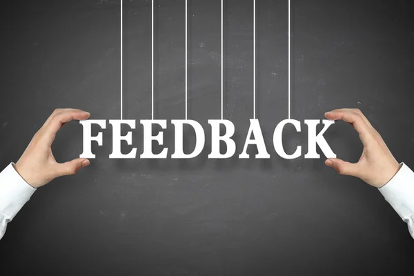 Conceito de feedback — Fotografia de Stock