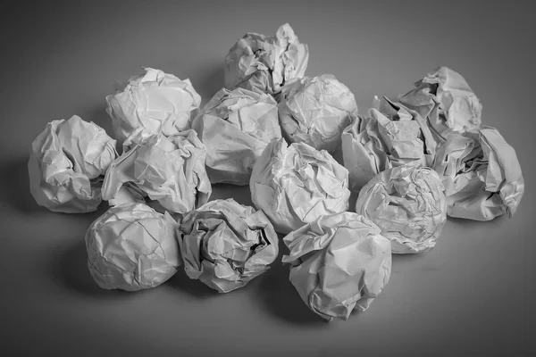 Bolas de papel — Fotografia de Stock