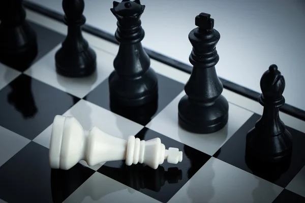 Chess strategy concept — Stock Photo, Image