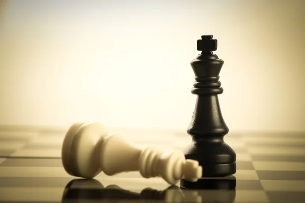 Sukces szachowy — Zdjęcie stockowe