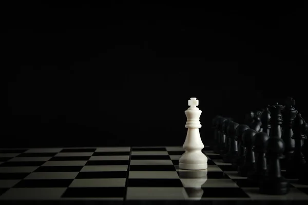 Schach gegen — Stockfoto