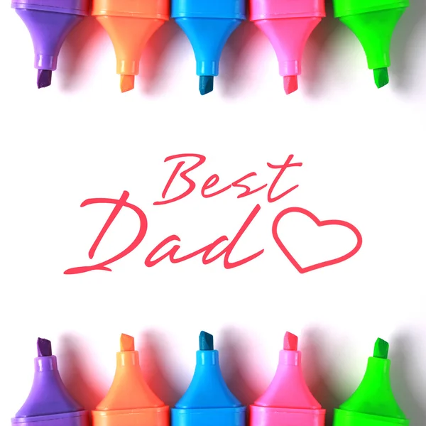 Miglior papà — Foto Stock
