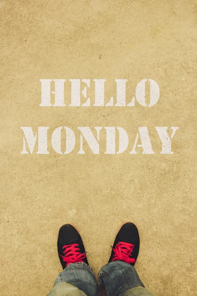 Hello Monday — Stock Photo, Image