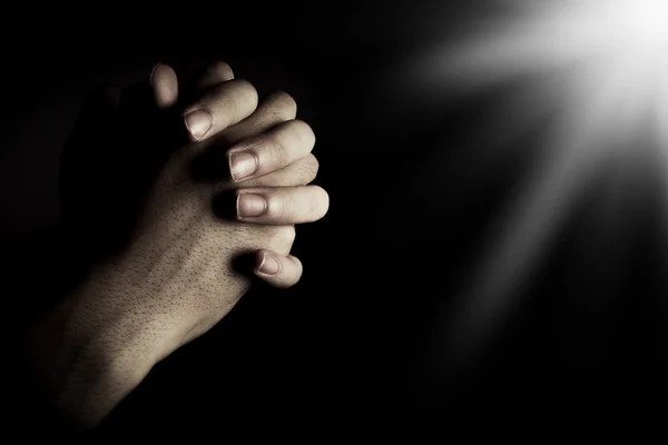 Praying hand — Stock Photo, Image