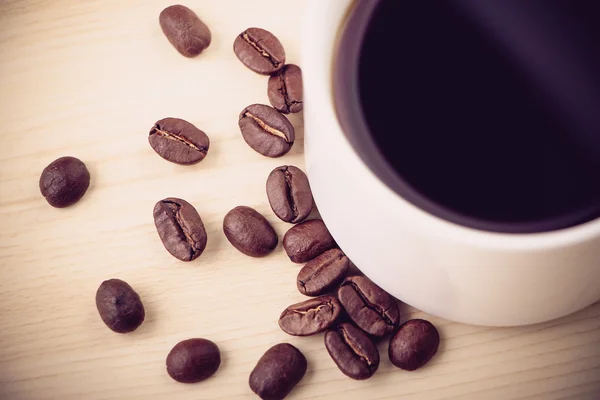 コーヒー、コーヒー豆 — ストック写真