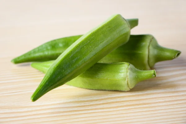 Okra fresco — Foto Stock