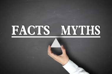 Facts Myths Balance clipart