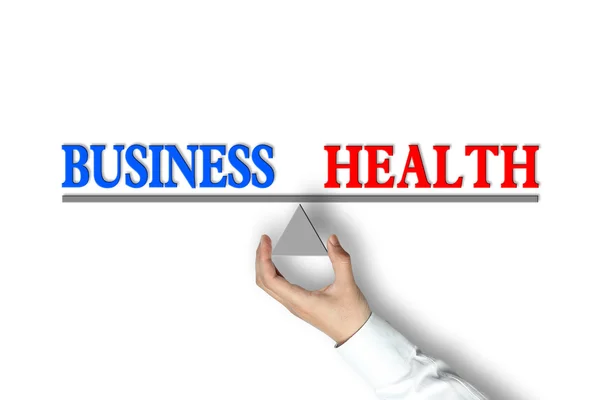 Business Health Balance — Stock Photo, Image