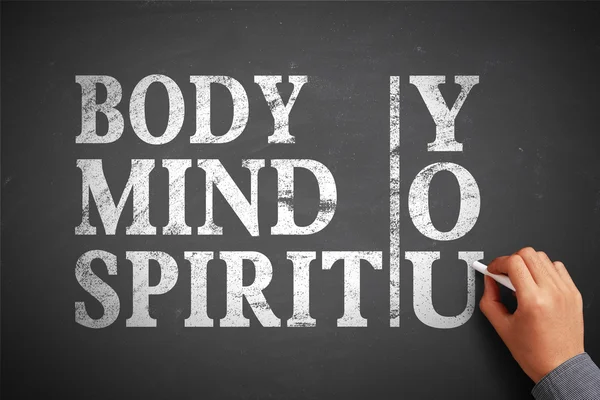 Body Mind Spirit vás — Stock fotografie