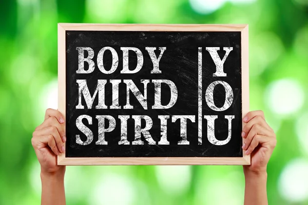 Body Mind Spirit vás — Stock fotografie