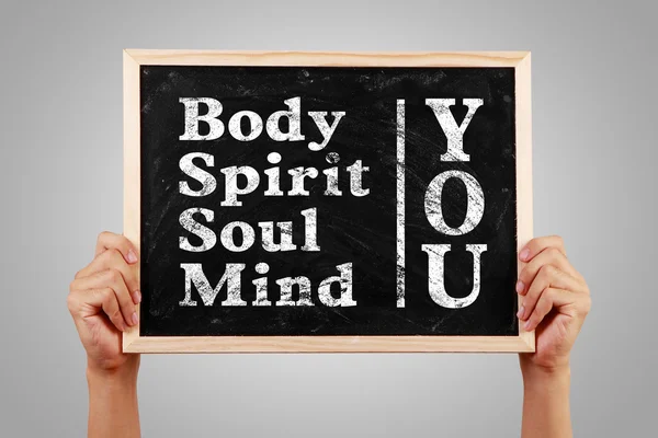 Body Spirit Soul Mind — Stock fotografie