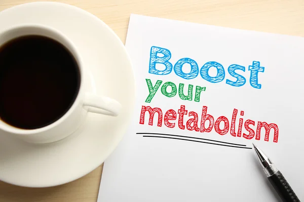 BOOST METABOLISM ANDA — Stok Foto