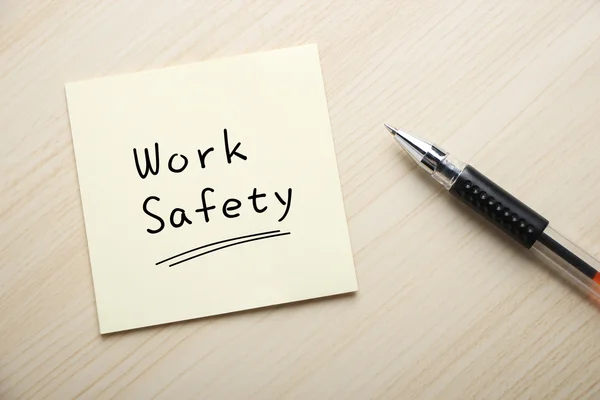 Безпека праці працівників — стокове фото