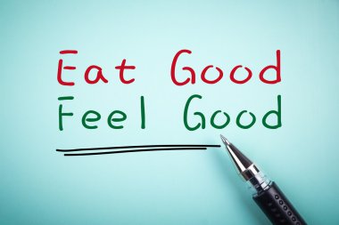 İyi hissediyorum iyi yemek