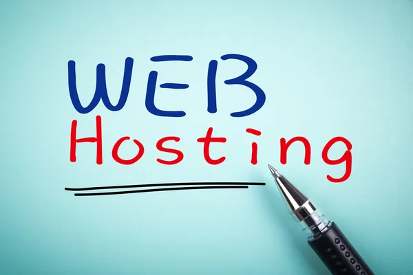 Webhosting — Stockfoto