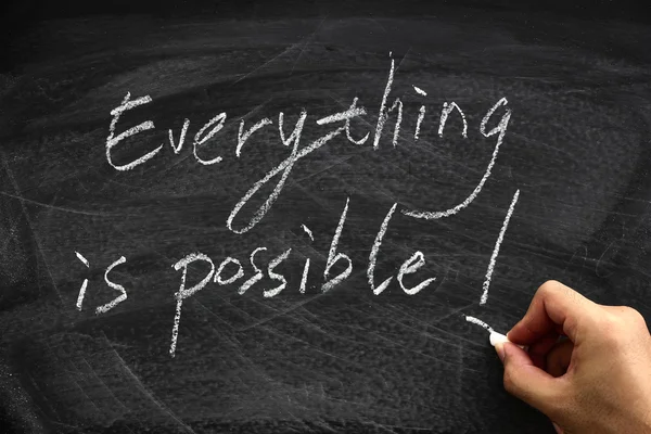 Everything is Possible — Stock Photo, Image