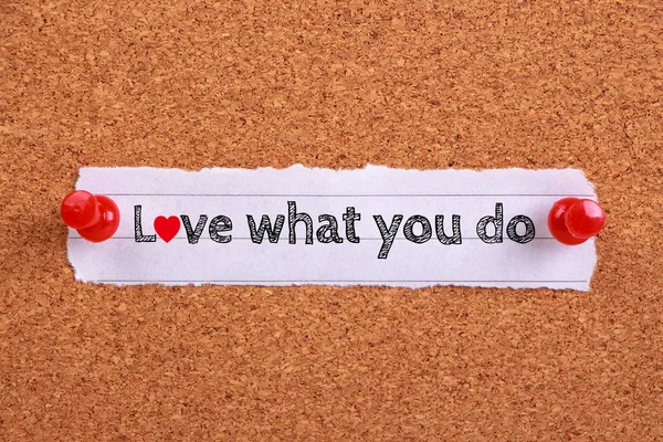 Αγαπώ αυτό που κάνεις. — Φωτογραφία Αρχείου