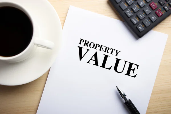 Property Value — Stock Photo, Image