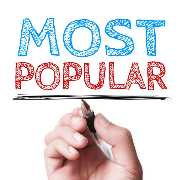 Most Popular — Stock Photo, Image