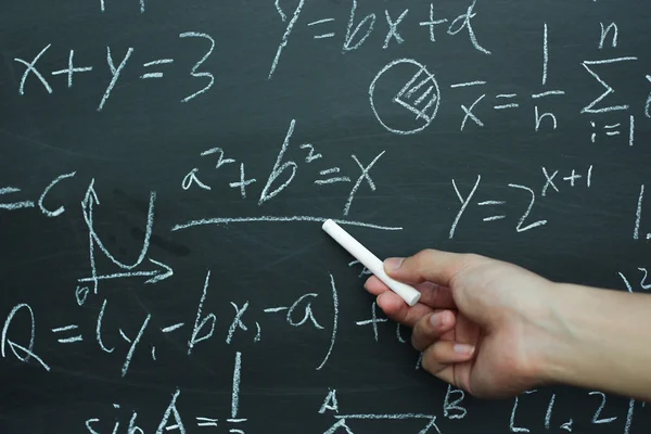 Insegnamento della matematica — Foto Stock