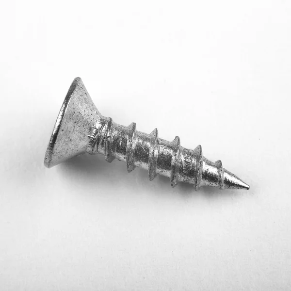 One Screw Closeup — Stock Photo, Image