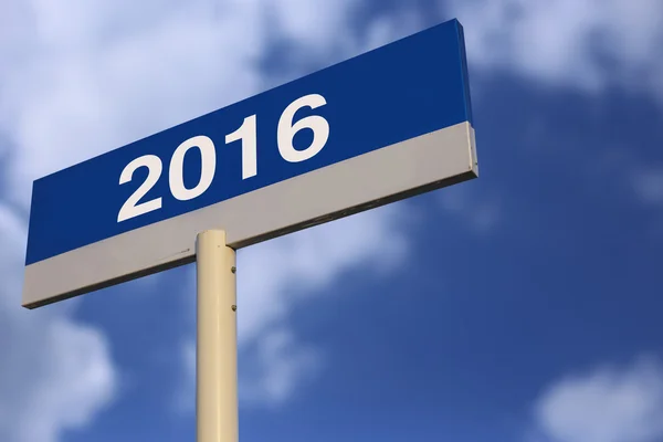 Capodanno Road sign — Foto Stock