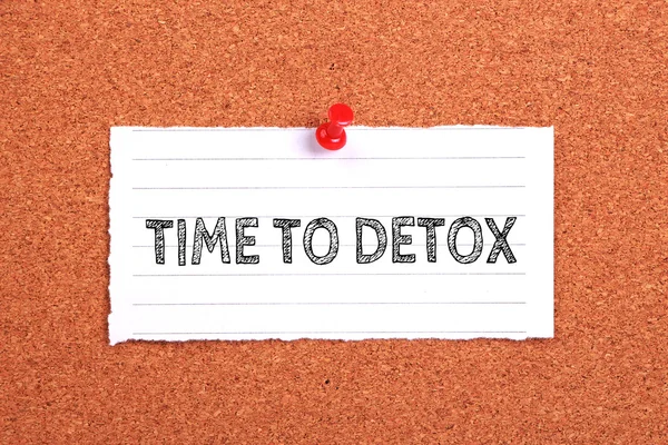 Timp pentru detoxifiere — Fotografie, imagine de stoc