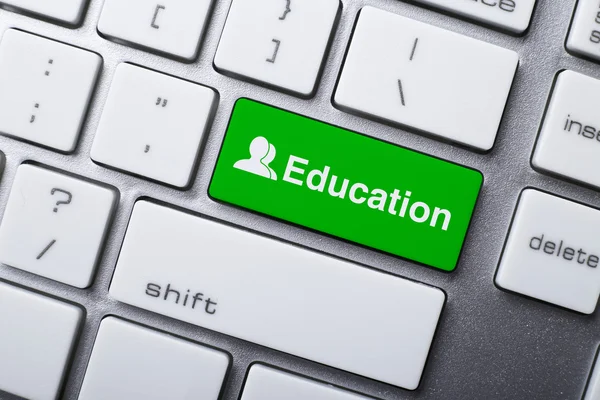 Education Button On Keyboard — Stock Photo, Image