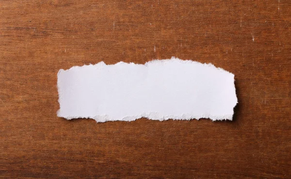 White Torn Paper — Stock Photo, Image