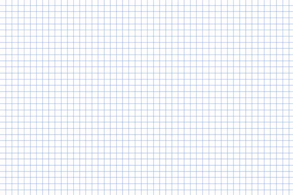 要旨白地に青色のグラフペーパー 小さな隙間パターンを持つ水平シームレスな正方形のグリッドライン 工学の概念の幾何学的パターン — ストック写真