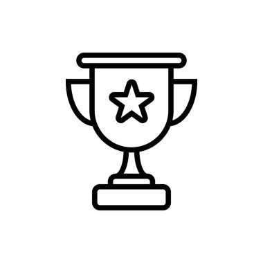 Piksel, kupanın mükemmel siyah ince çizgi simgesi. Düzenlenebilir vuruş vektörü 64x64 piksel. % 5000 ön izleme ölçeklendir. Şampiyonluk ödülü için yarış kupası ödülü. Spor ödüllü sembol. Çizgi doğrusal resim grafiği