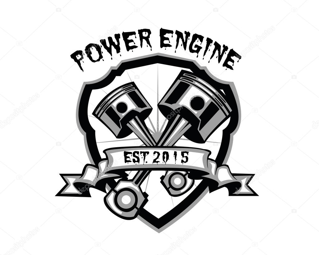 Engine design for t-shirt
