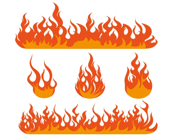 alevler illüstrasyon tasarımı