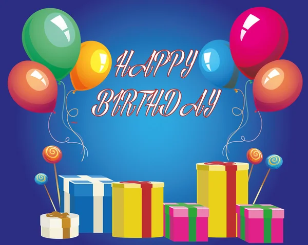 mutlu doğum günü balonları