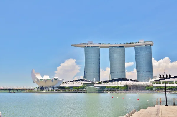 Marina Bay Sands Resort en Singapur —  Fotos de Stock