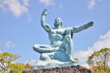Barış heykeli nagasaki Barış Parkı
