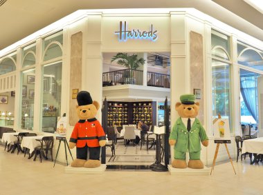Harrods çay salonu
