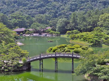 Ritsurin Bahçe Takamatsu, Japonya.